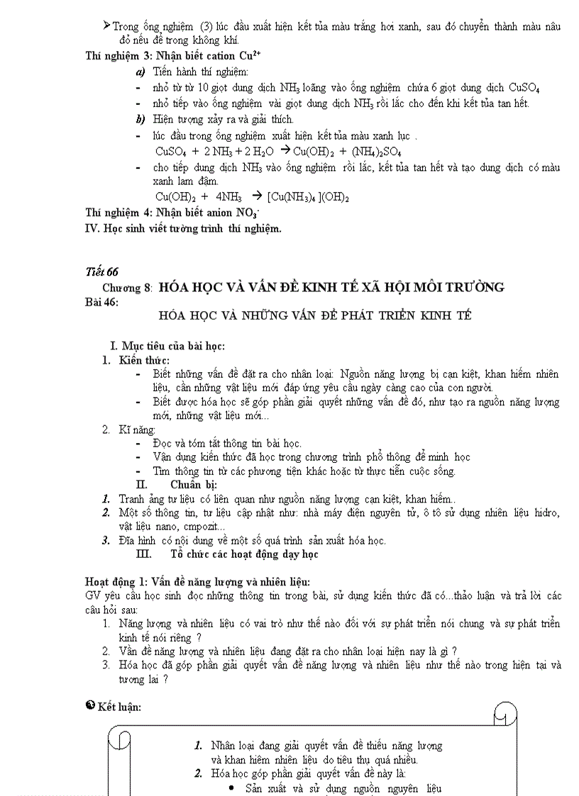 image for page Giáo án hóa 12 hk 2 năm học 08 09