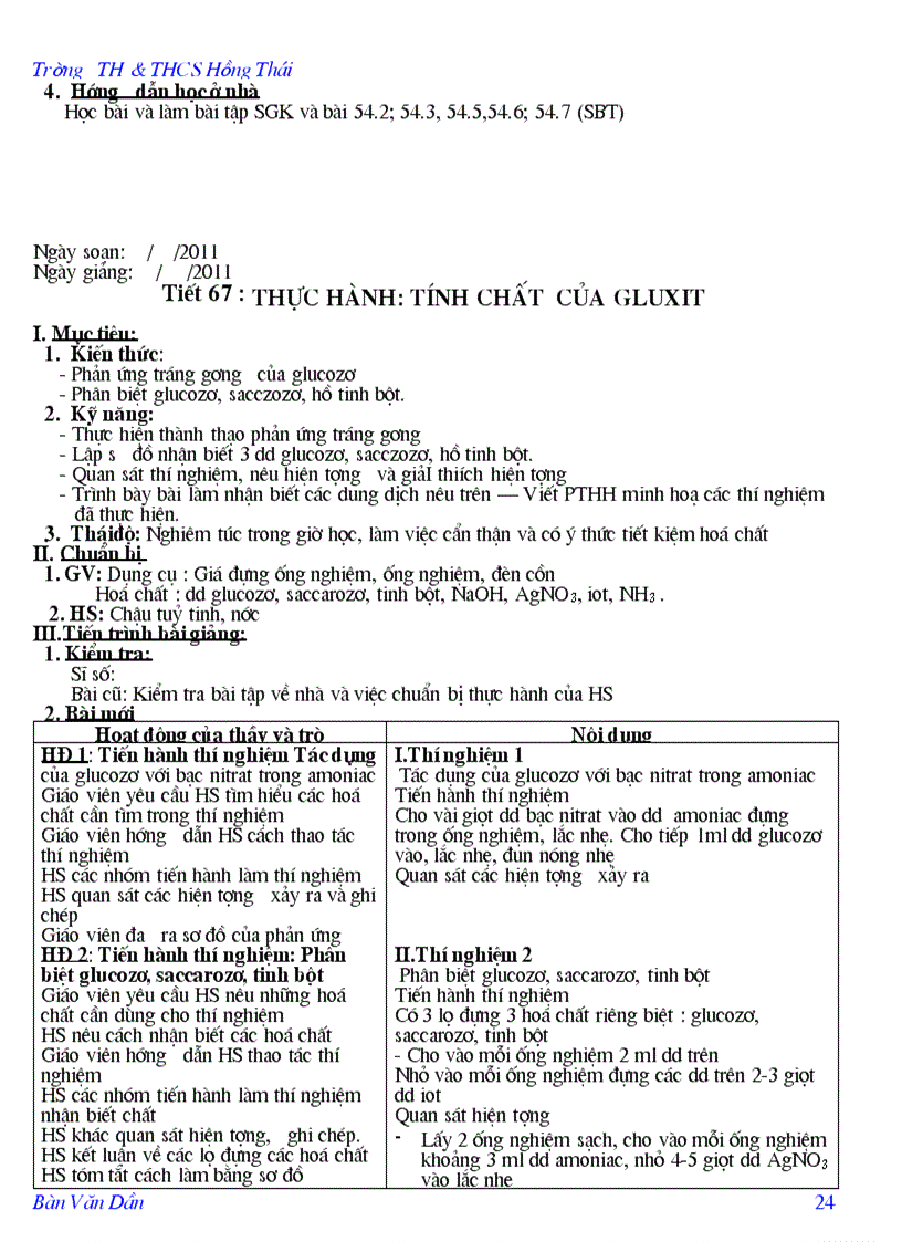 image for page Giáo án hóa 9 chương 5 Dẫn xuất của HC