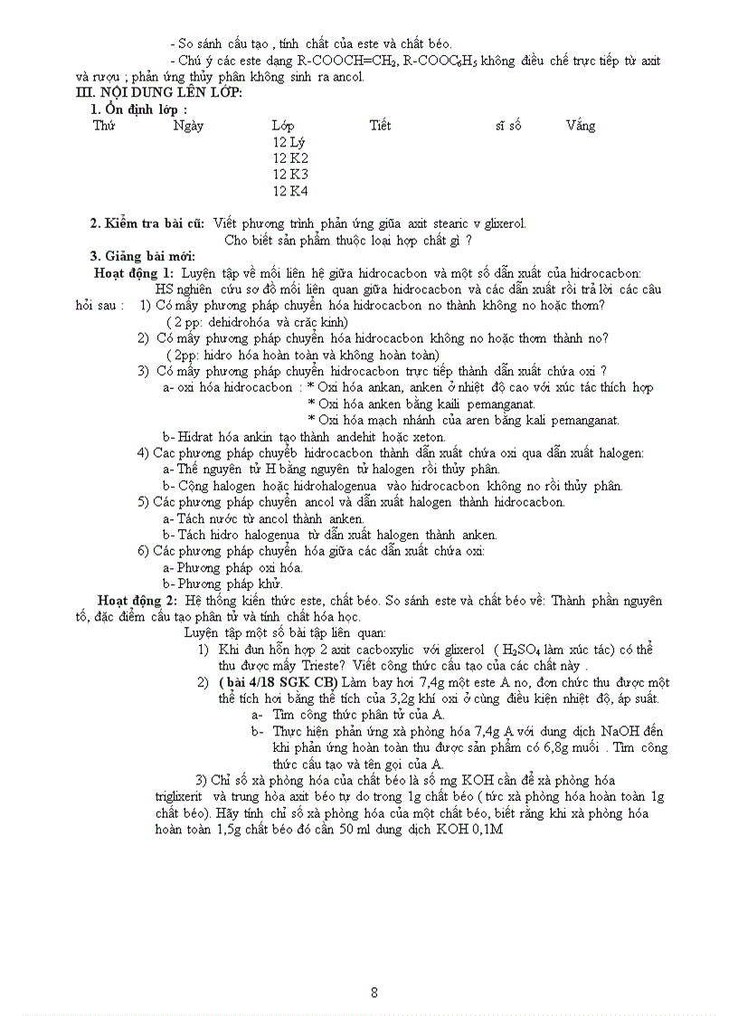 image for page Giao an hoa hoc 12 nang cao