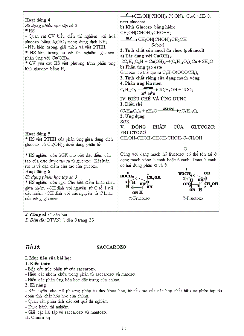 image for page Giao an hoa hoc 12 nang cao