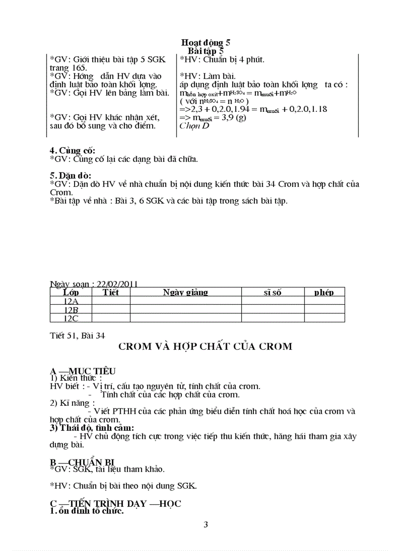 image for page Giáo án Hóa học 12 P2