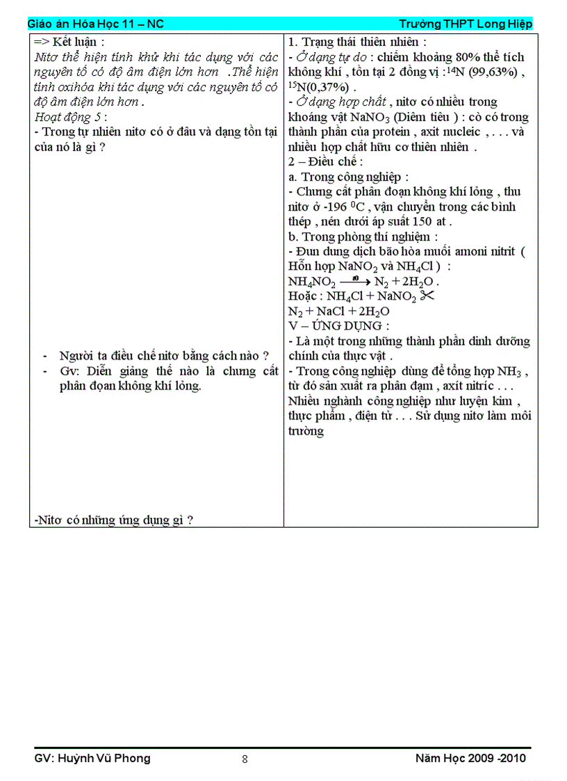 image for page Giáo án T7 T8 11NC