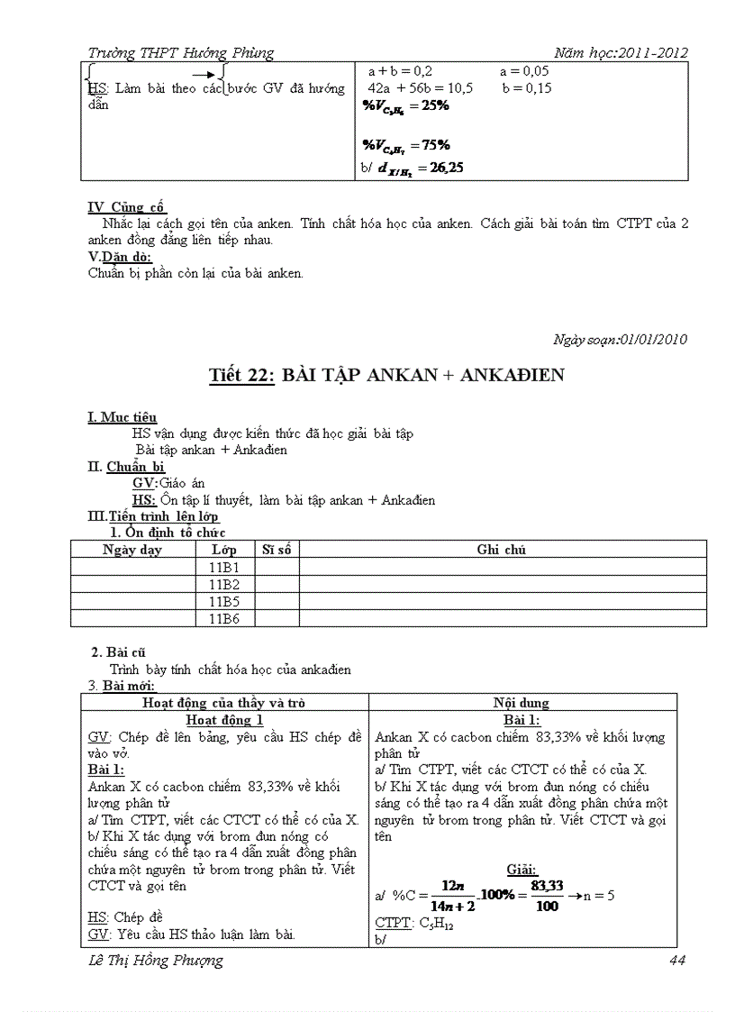 image for page Giao an tu chon 11