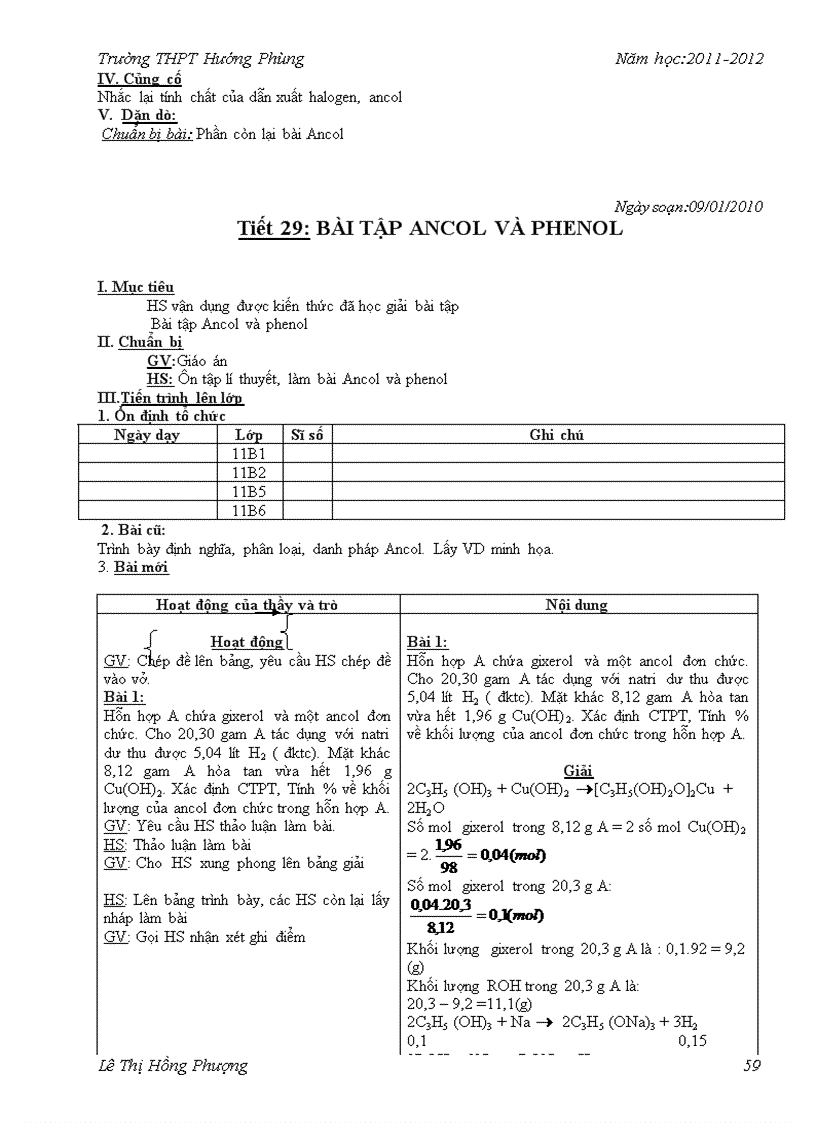 image for page Giao an tu chon 11