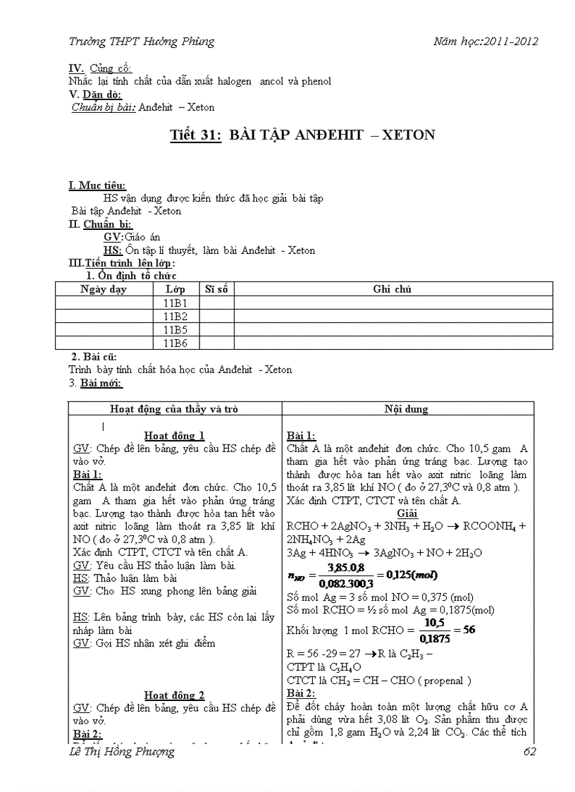 image for page Giao an tu chon 11