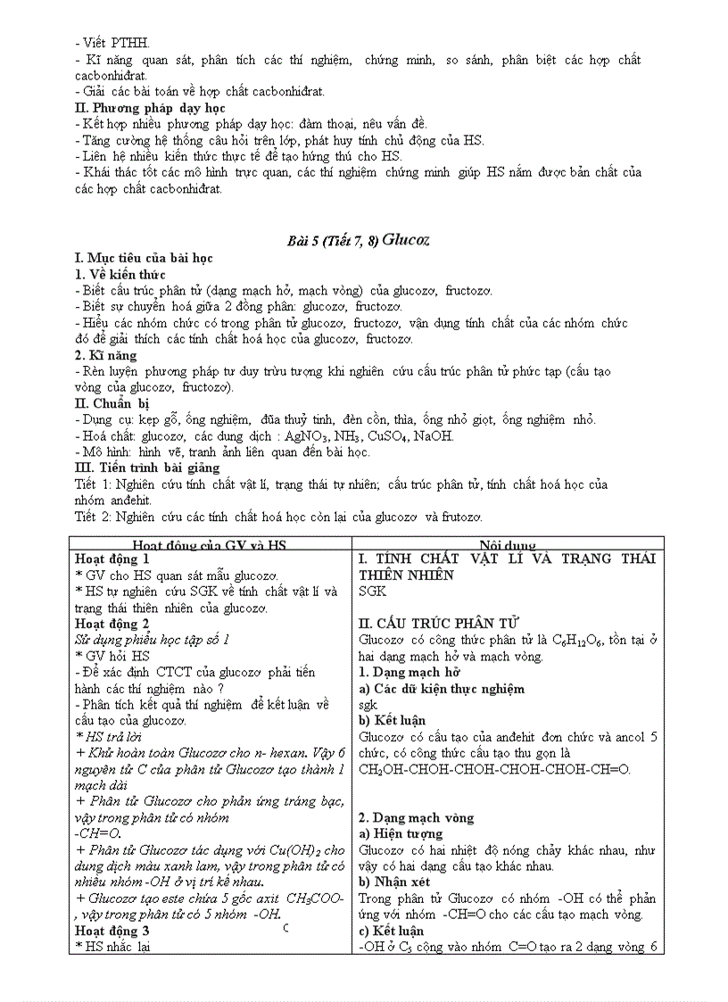 image for page Giáo án hóa 12 đầy đủ 1