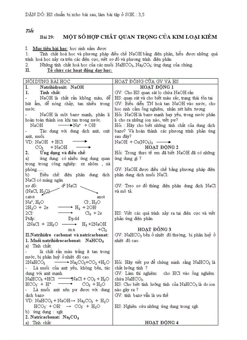 image for page Giáo án hóa 12 đầy đủ 1
