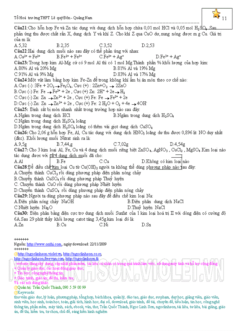 image for page H12 Hướng dẫn ôn tập học kỳ I Hóa học 12