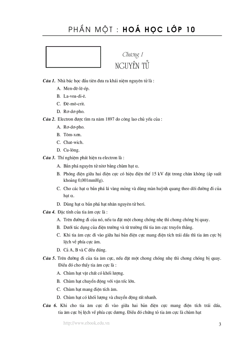 image for page Hóa 1000 câu trắc nghiệm 3 khối ôn thi đh 2