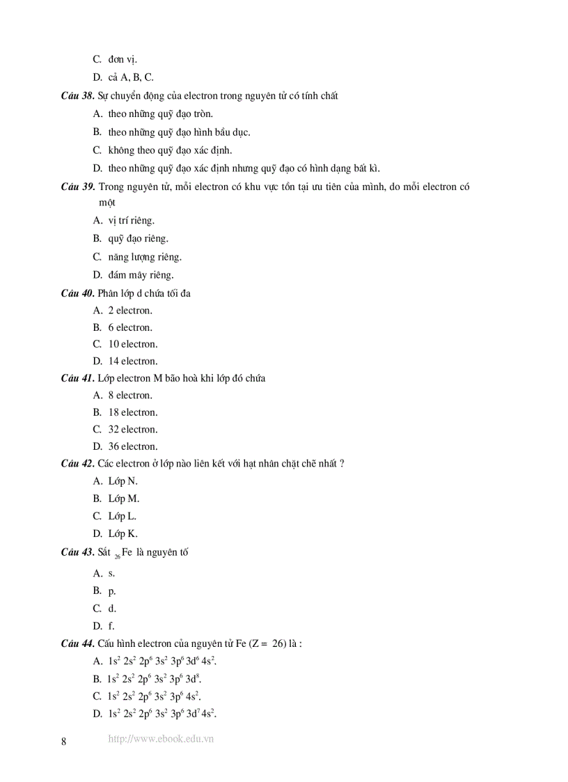 image for page Hóa 1000 câu trắc nghiệm 3 khối ôn thi đh 2