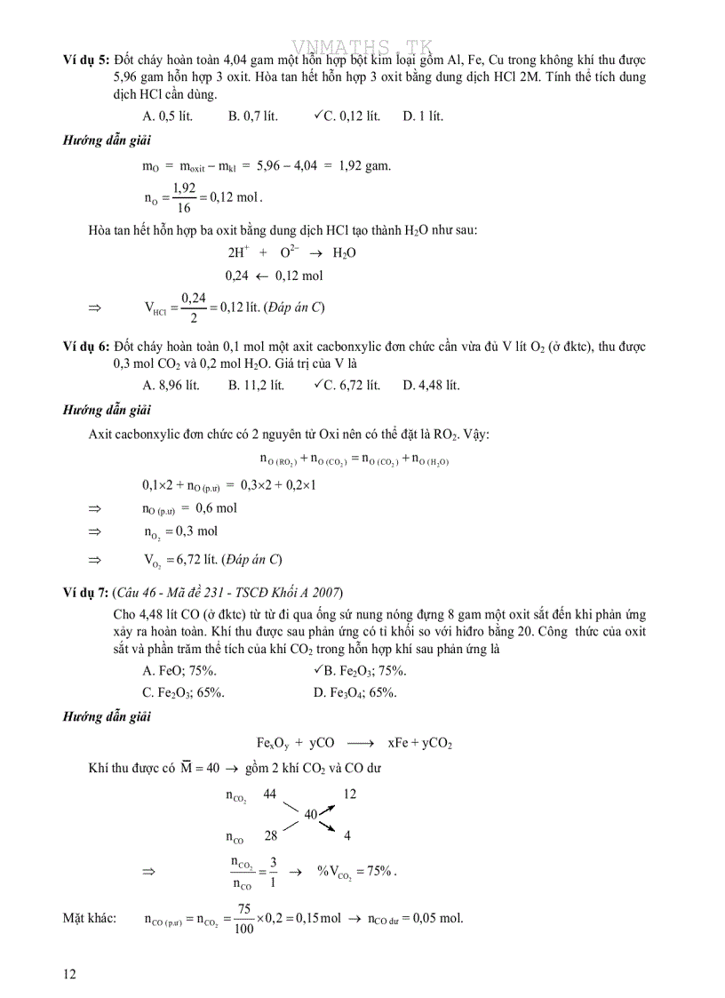 image for page Hóa 12 pp giải nhanh 25 đề thi mẫu 1