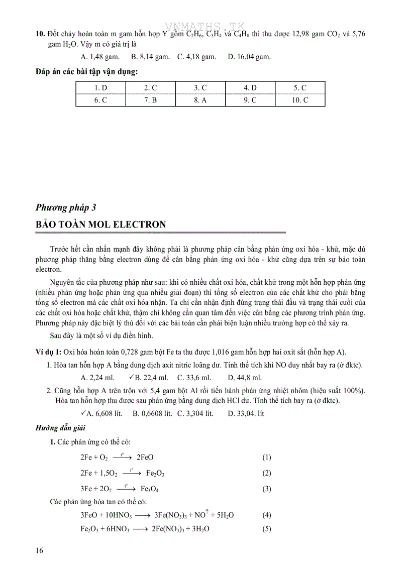 image for page Hóa 12 pp giải nhanh 25 đề thi mẫu 1