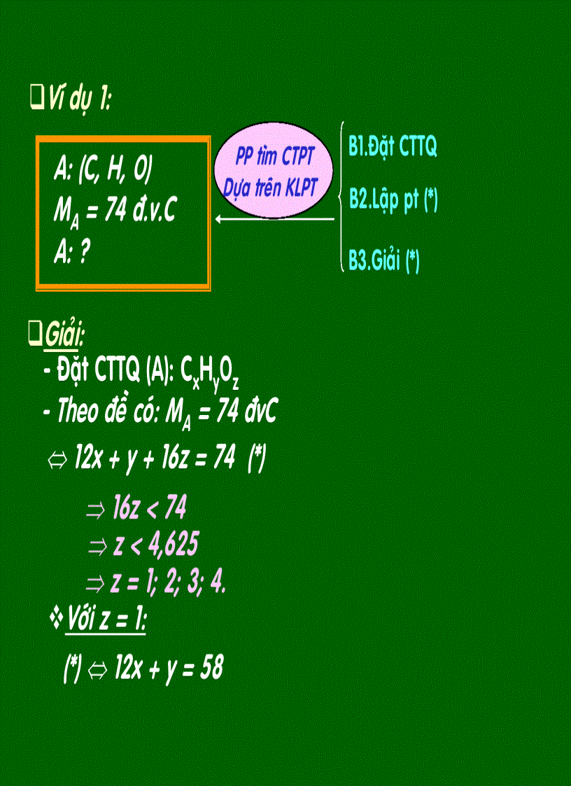 image for page Hóa 12 pp tìm công thức phân tử 2
