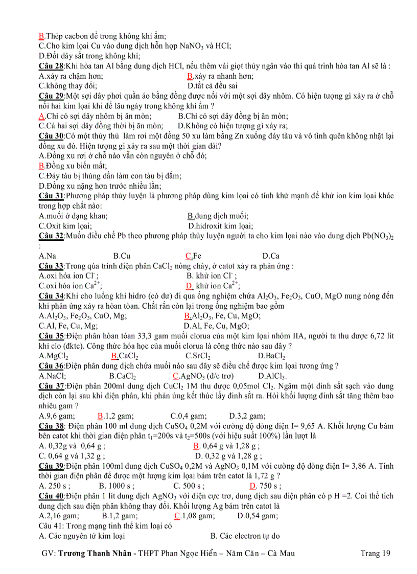 image for page Hoa12 tài liệu ôn thi