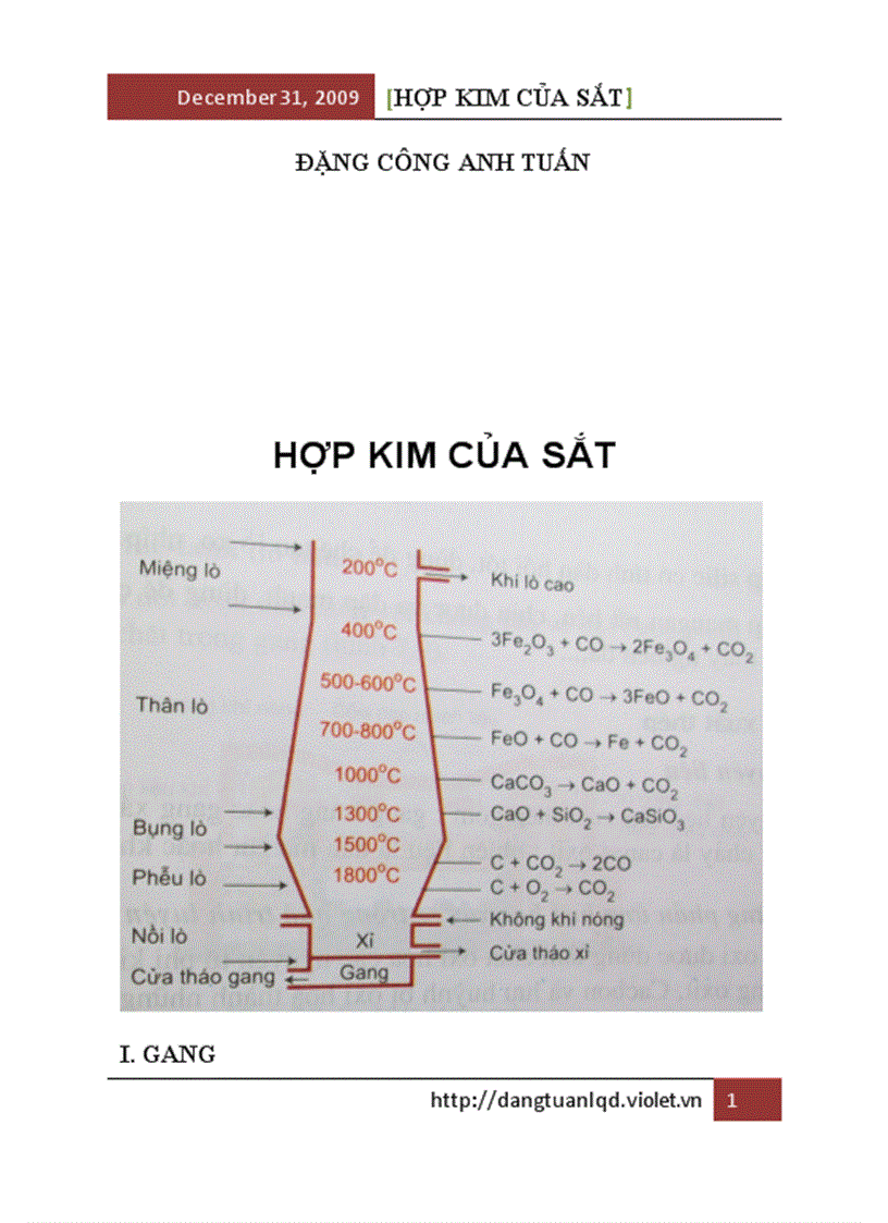 image for page Hợp kim của sắt