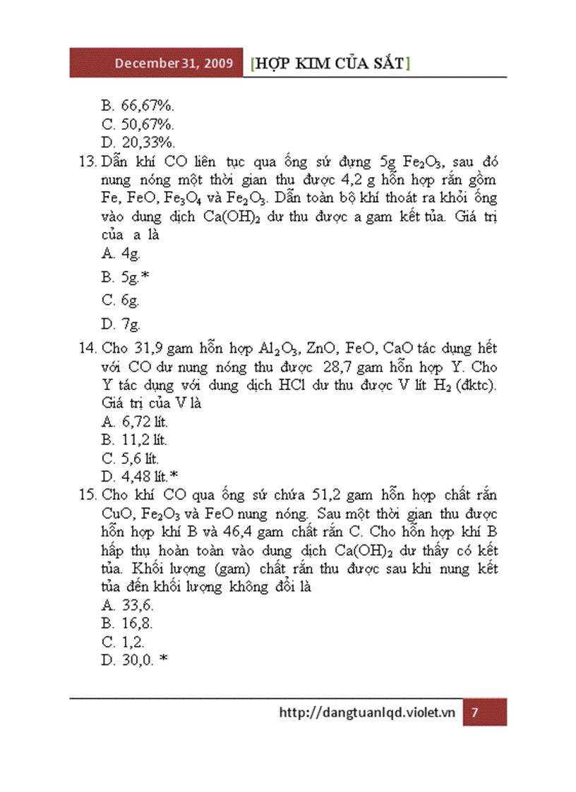 image for page Hợp kim của sắt