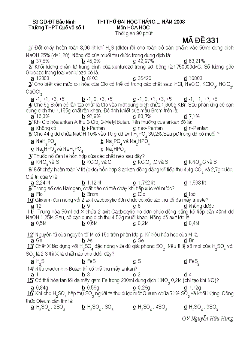 image for page Hungmanu Thi thử ĐH