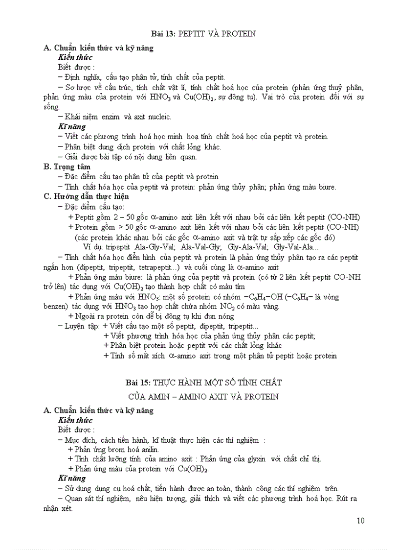 image for page Hướng dẫn thực hiện chuẩn KTKN Hóa 12 nâng cao