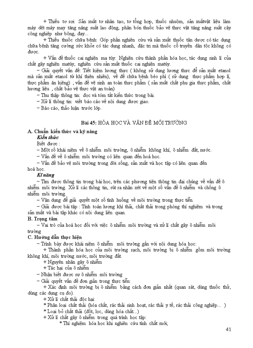 image for page Hướng dẫn thực hiện chuẩn KTKN Hóa 12 nâng cao