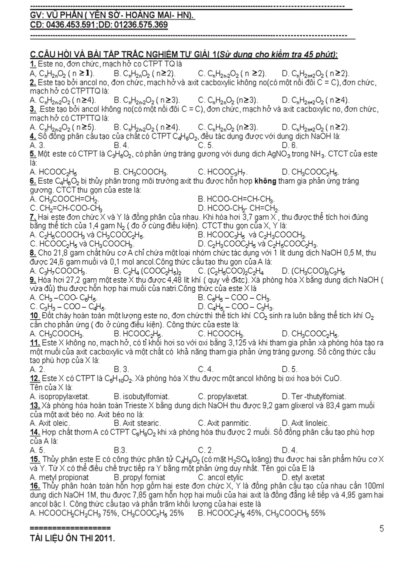 image for page Hữu cơ 12 chi tiết