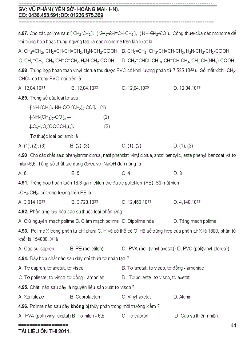 image for page Hữu cơ 12 chi tiết