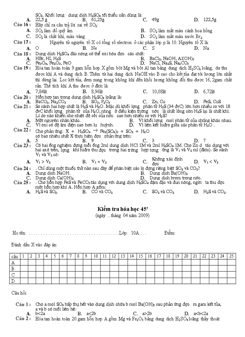 image for page Kiem tra 10A luu huynh