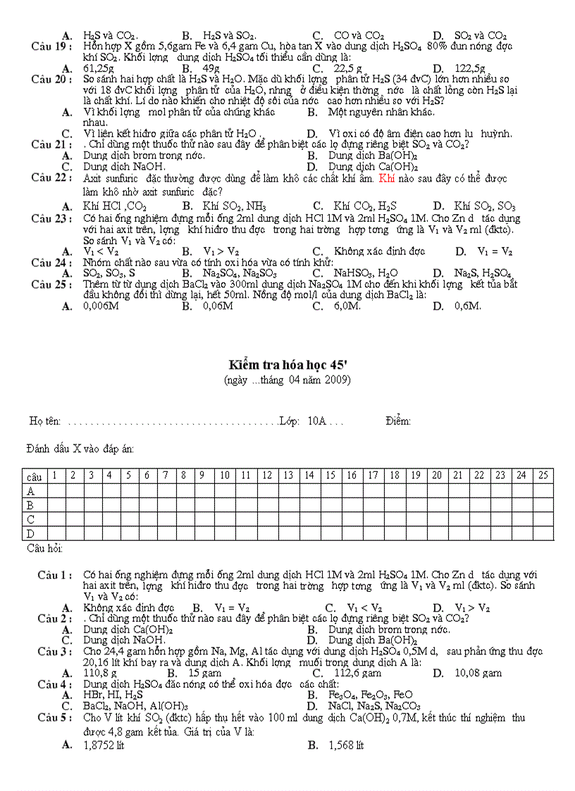 image for page Kiem tra 10A luu huynh