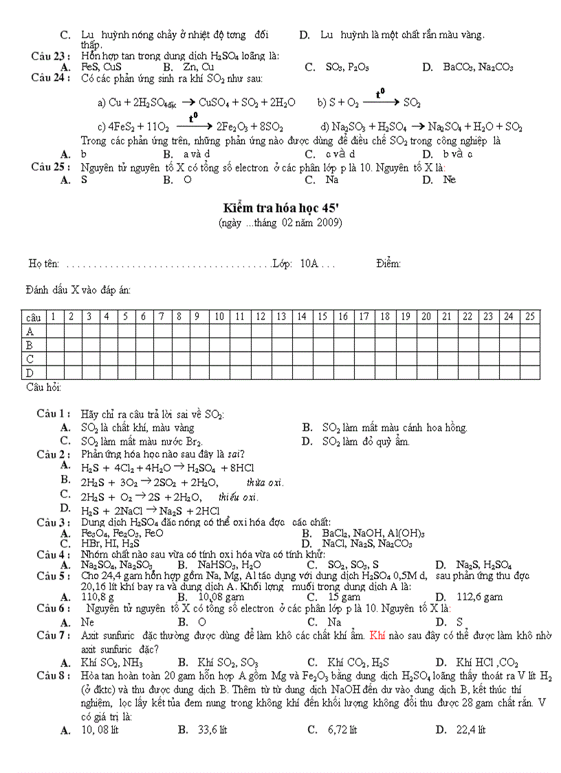 image for page Kiem tra 10A luu huynh