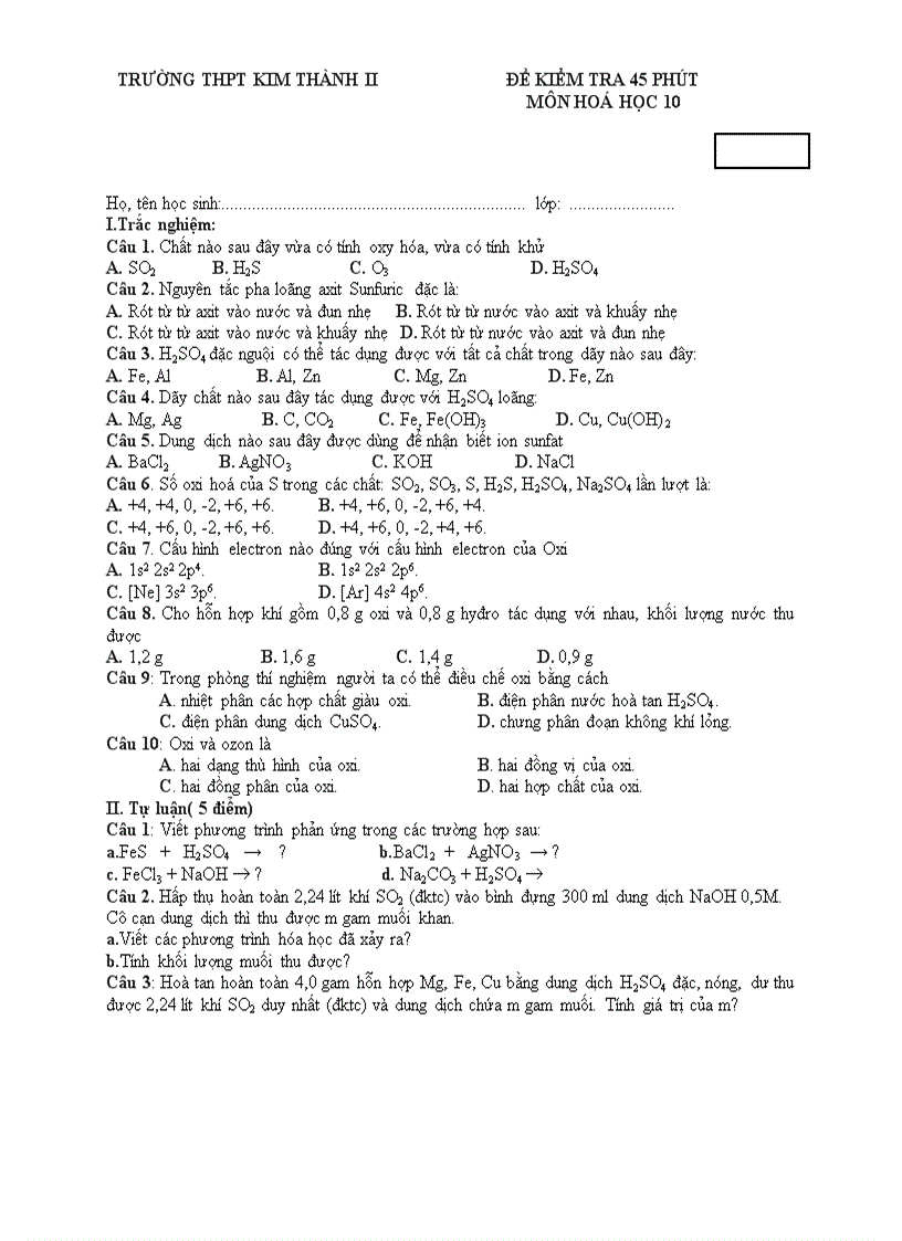 image for page Kiem tra 45 phut chuong oxi luu huynh