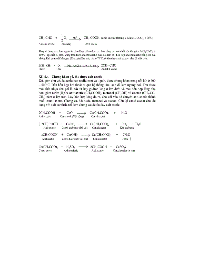 image for page Kiến thức tổng hợp về axit hữu co