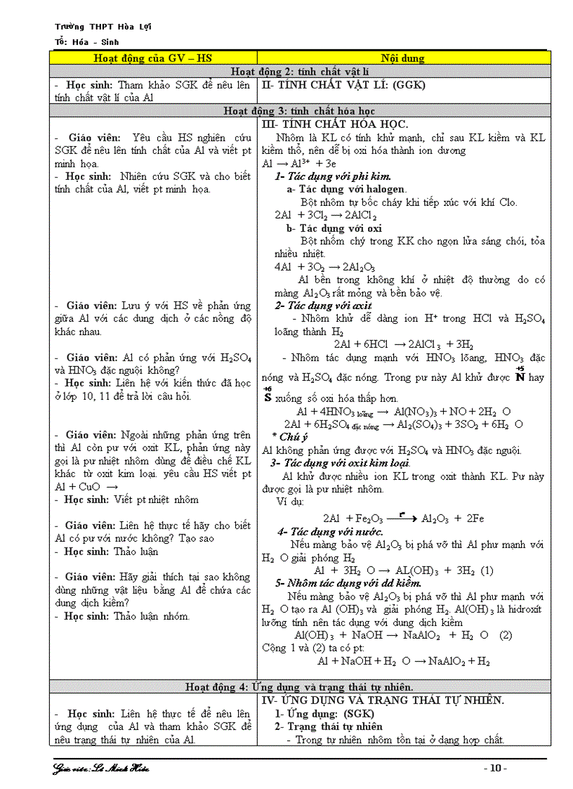 image for page Kim loại kiềm kiềm thổ