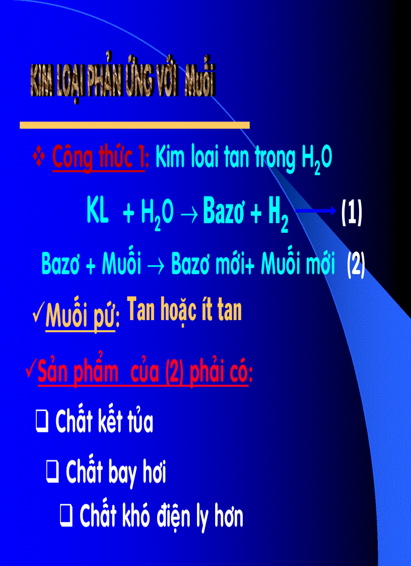 Kim loai phan ứng với muối 1