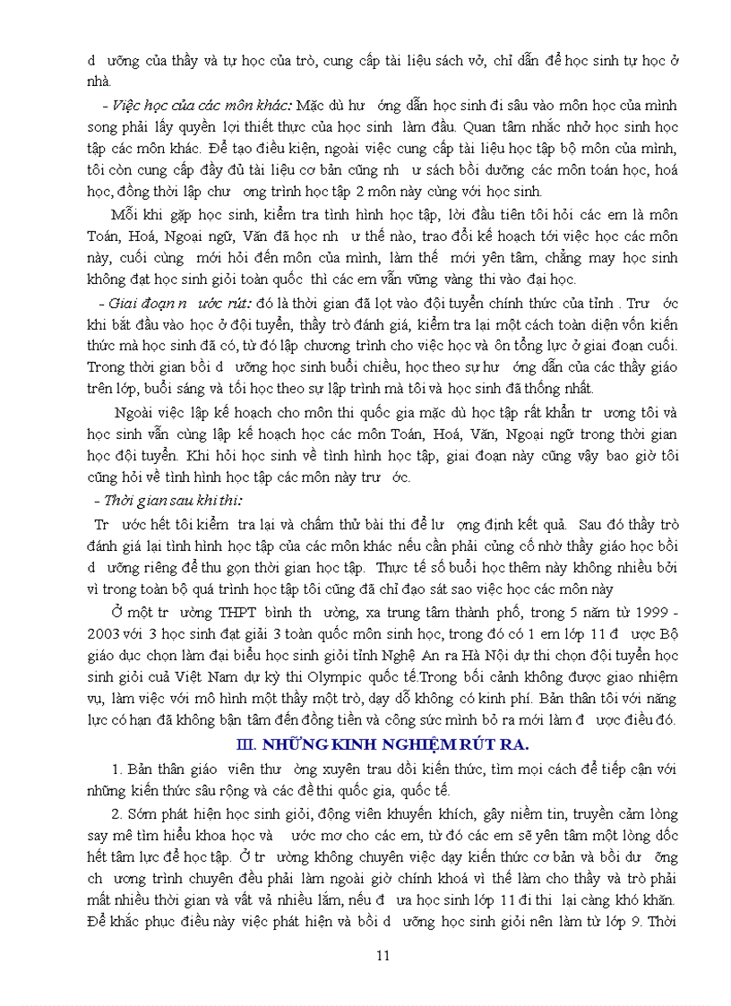 image for page Kinh nghiệm nghề giáo