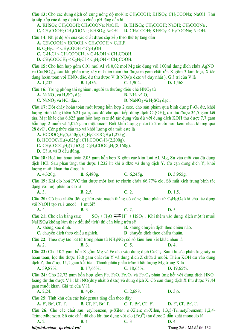 image for page LTĐH CĐ Hóa 2010 số 10