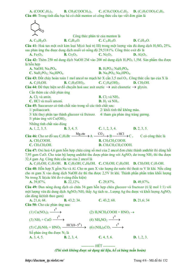 image for page LTĐH CĐ Hóa 2010 số 10