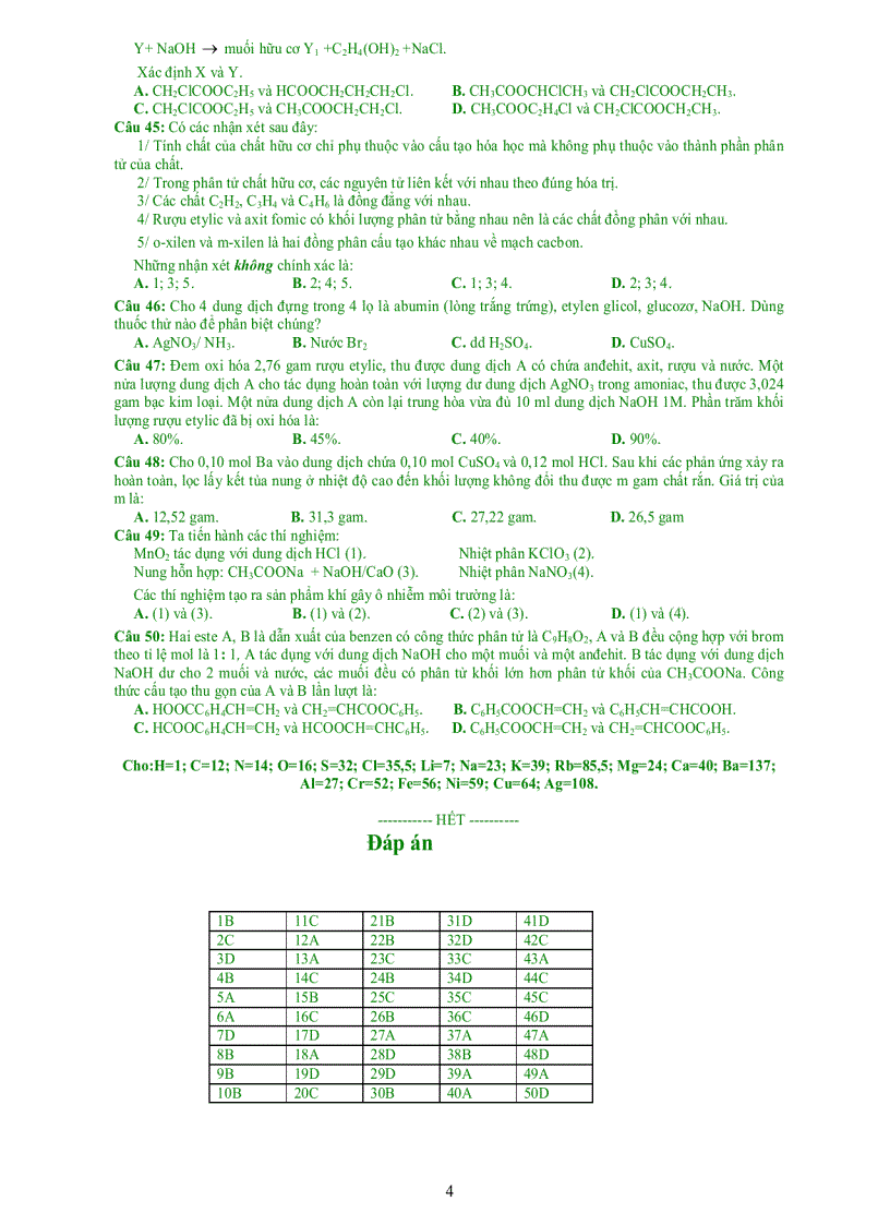 image for page LTĐH CĐ Hóa 2010 số 3