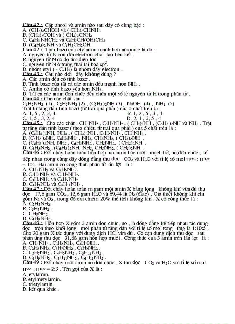 image for page Luyen thi Dai Hoc phan AMIN ANILIN