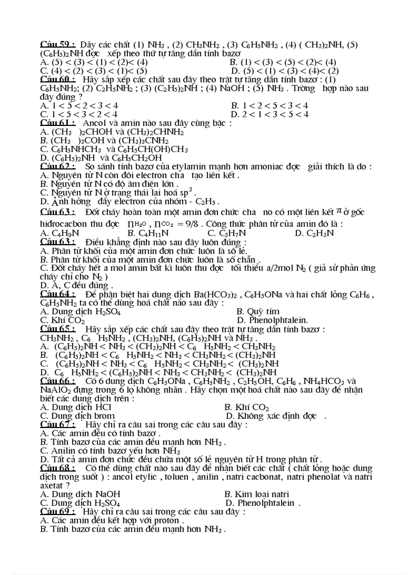 image for page Luyen thi Dai Hoc phan AMIN ANILIN