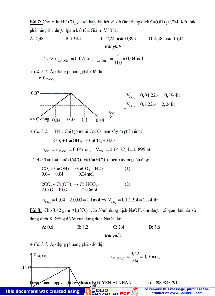 image for page Một số phương pháp giải nhanh bài toán hóa học