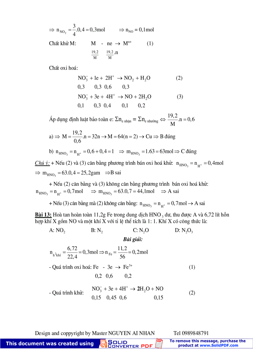 image for page Một số phương pháp giải nhanh bài toán hóa học