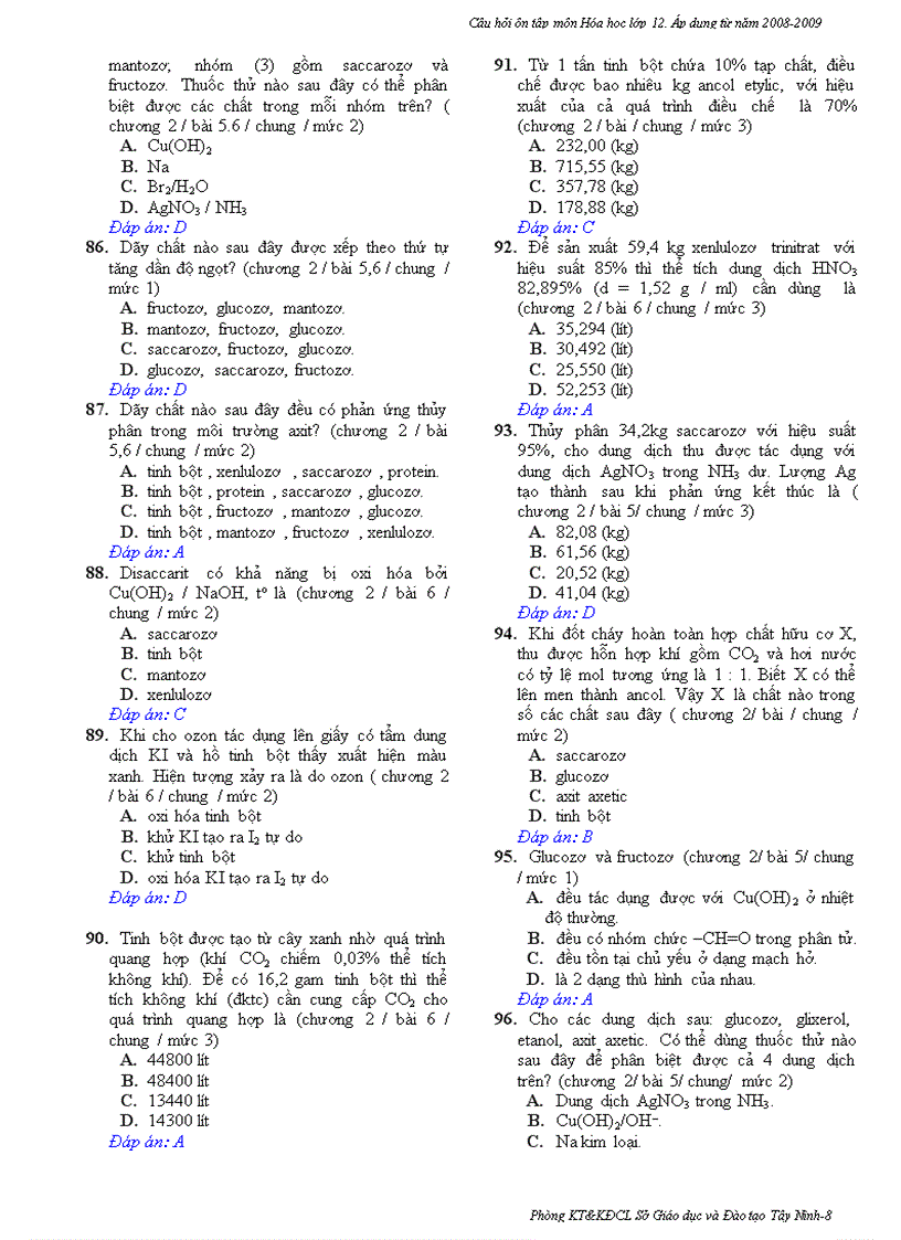 image for page Ngan hang cau hoi trac nghiem