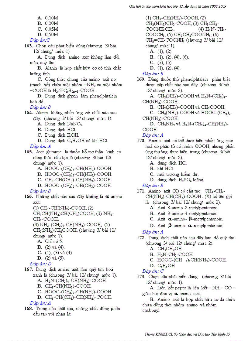 image for page Ngan hang cau hoi trac nghiem