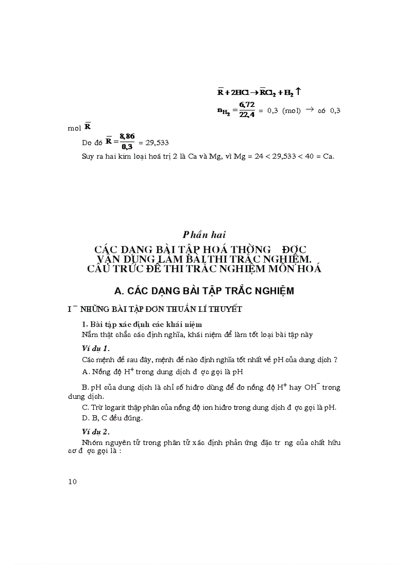 image for page Ngân hàng trắc nghiệm rất hay ôn thi đại học