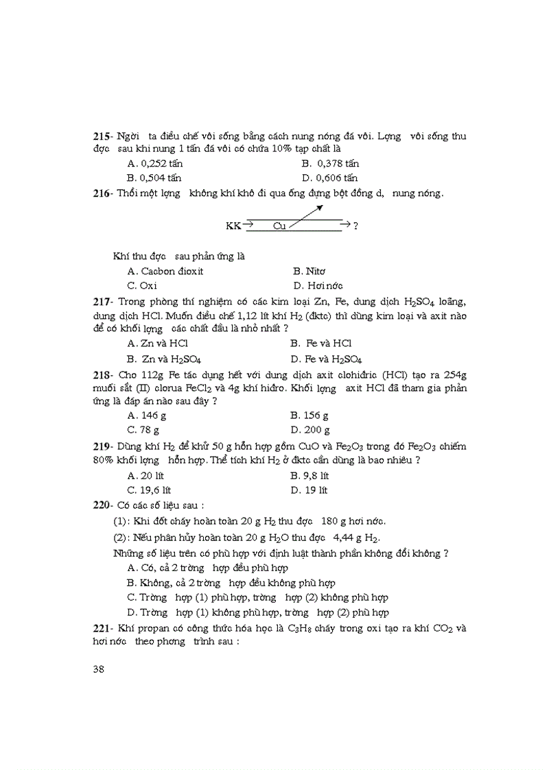 image for page Nhung bai tap trac nghiem hay nhat trong hoa hoc