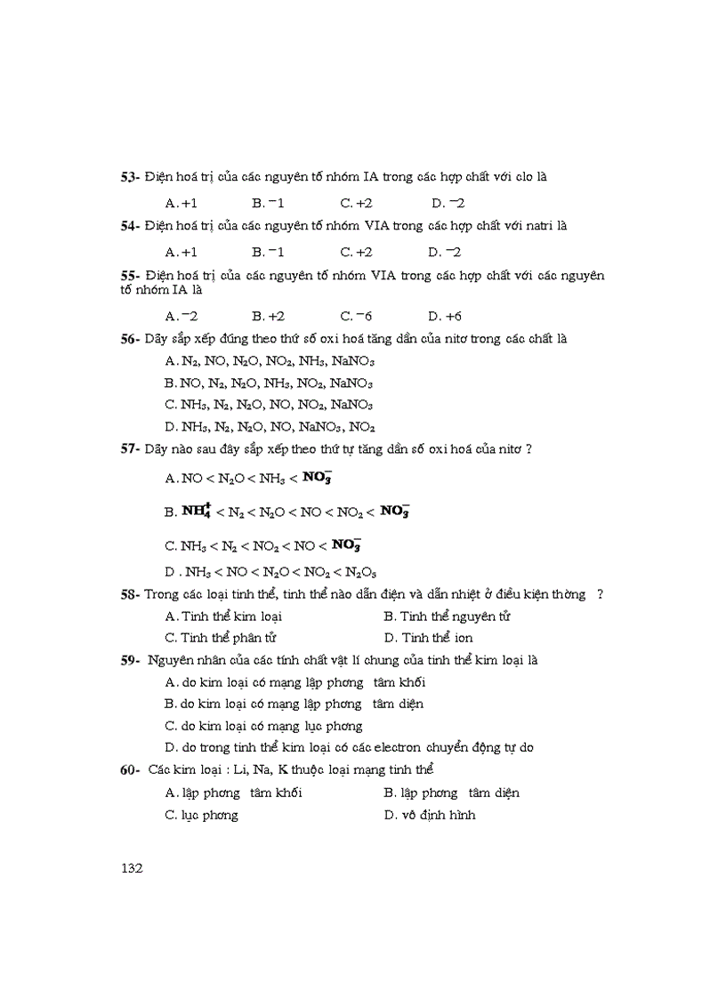 image for page Nhung bai tap trac nghiem hay nhat trong hoa hoc