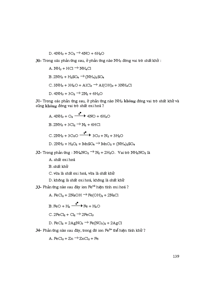 image for page Nhung bai tap trac nghiem hay nhat trong hoa hoc