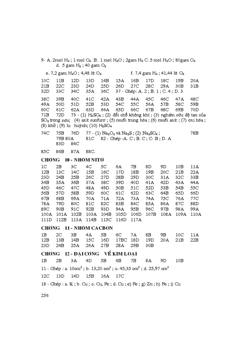 image for page Nhung bai tap trac nghiem hay nhat trong hoa hoc