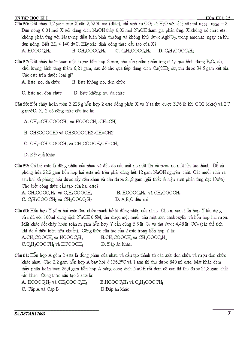 image for page Ôn hk1 lớp 12