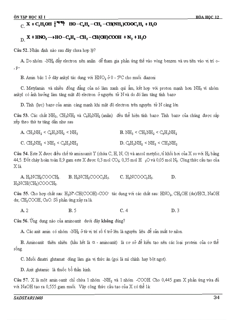 image for page Ôn hk1 lớp 12