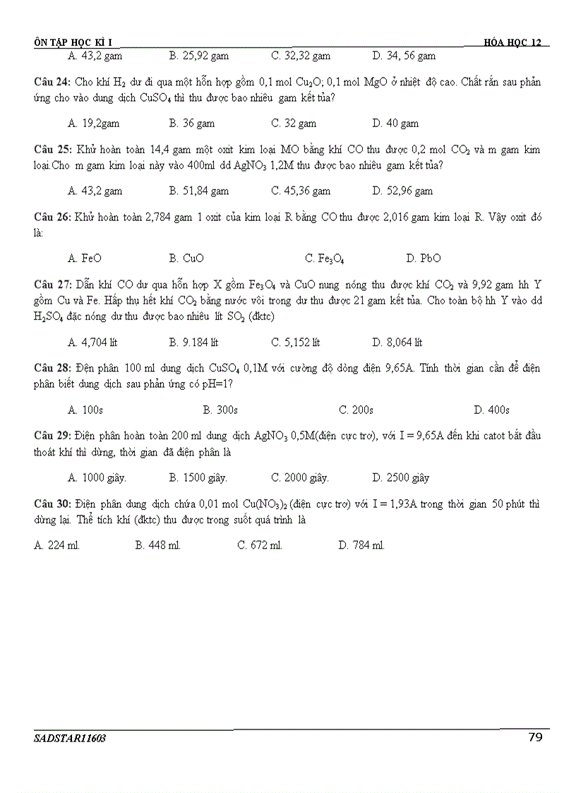 image for page Ôn hk1 lớp 12